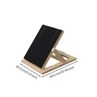 Abrasive Dog Nail Scratching Board Flat Dog Nail Scratch Board Stable Natural for Home Grooming