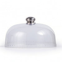 Food Cover with Knob Clear Lid Dustproof for Caterers
