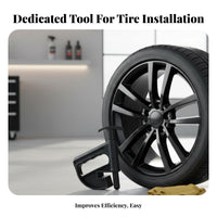 Manual Tire Mounting Tool Labor-Saving Tire Bead Clamp Universal Fit Tire Holder Tool for Mechanics, DIY Enthusiasts, Workshop, Garage