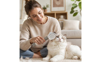 Pet Grooming Dryer Brush 2-in-1 Pet Dryer Brush Dog Grooming Blower 3-Speed Detangling for After Bath