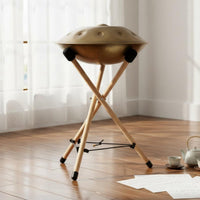 Handpan Stand Stable Triangular Structure Tongue Drum Bracket Solid for Home Practice, Performance, Studio