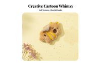Cute Design Capybara Bee Stuffed Toy Multi-Purpose Winged Capybara Brooch Soft and Soft for Teenagers, Crafters, Backpack Decoration
