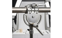 Swivel Adapter with Clamp Aluminum Swivel Adapter Easy to Set up Rotating Plate Bearing for Light Stands