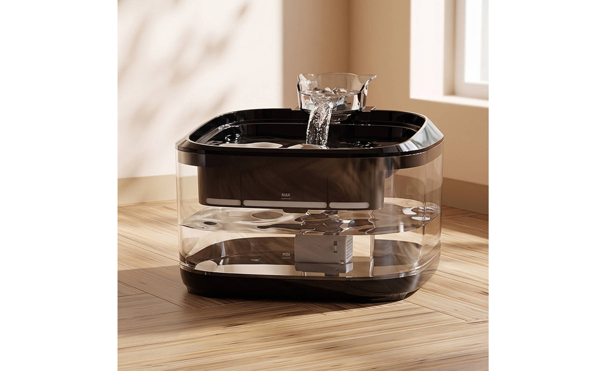 Electric Pet Water Dispenser USB-Powered Automatic Pet Water Dispenser Washable for Cats, Dogs, Home, Living Room