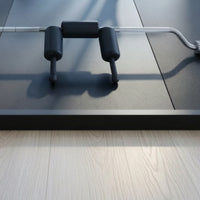 Heavy-Duty Safety Squat Bar Chrome Squat Barbell with Shoulder Pad Padded Ergonomic for Strength Trainers, Powerlifters, Home Gym