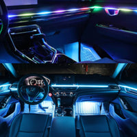 Interior Car LED Strip Lights Slim LED Strip Lighting Linear for Dashboard
