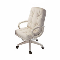 Rolling Sofa Design Chair Ergonomic Cushioned High-Back Desk Chair Soft Padded