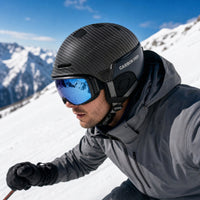 Hard-Shell Ski Helmet Impact-Resistant Snowboard Helmet Shielding Vented for Skiers, Snowboarders, Skiing, Snowboarding
