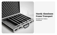 6 Slot Mic Case Reinforced 6 Slot Mic Case Portable for Transport