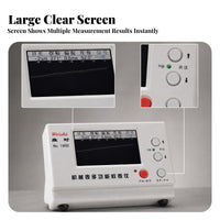 Built-in Display Watch Timegrapher Desktop Watch Timing Machine White Precision Device Rectangular