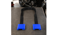 Shielded Handlebar Tie-down Strap Scratch-Resistant Motorcycle Tie-down Strap Heavy-Duty Motorcycle Handlebar Straps Long-Lasting for Motorcyclists, Transporters, Trailer Hauling, Truck Bed