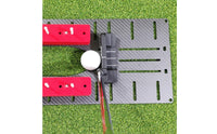Putt Precision Lane Mat Stroke Path Practice Putting Training Sports Gear for Golfers, Beginners