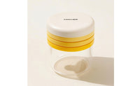 Stainless Steel Egg Cutter with Storage Cup Easy to Use Manual Egg Cutter Multifunction Kitchen Gadget Dishwasher Safe for Dorm Rooms