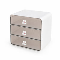 Desktop Drawer Organizer Compact Stationery Storage Box with Drawers Drawer Storage Box Versatile for Students, Office Desk