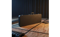 Electric Guitar Hard Case Hardshell Protection Wooden Electric Guitar Case Soft Lined Interior Musical Instrument Accessory for Artists, Travel