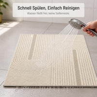 Non-Slip PVC Looped Coil Shower Mat for Bathroom Drainage