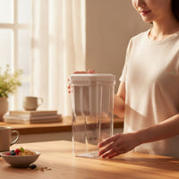 Thicker Yogurt Strainer with Lid Creamier Yogurt Strainer Healthier Clear for Kitchen