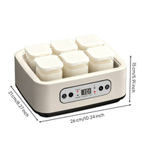 Food Appliance Electric Yogurt Maker Fermentation Machine Easy to Spotless Digital Display