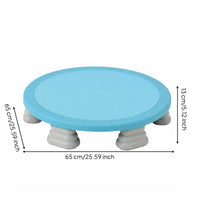 Pastel Colors Kids Trampoline Home Exercise Indoor Trampoline Easy to Use Children's Rebounder Non-Slip for Toddlers