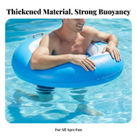 Thickened Material Adult Swim Buoyant Circle Large Size Adult Pool Tube Leak-Proof Air Valve for Adults, Women, Beach, Vacation