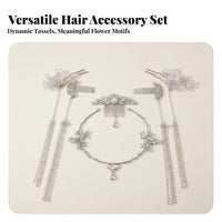 Traditional Chinese Attire Hair Accessory Set Celestial Design Traditional Chinese Attire Headpiece Ancient Design Hair Jewelry