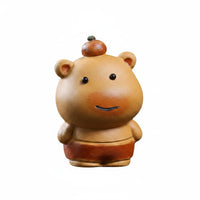 Capybara Tea Pet Adorable Brew Pet Figurine Ceramic Ornament for Gift Shop