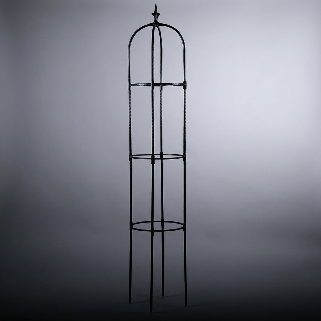 Indoor Plants Garden Trellis for Plant Support, Plant Supports for Outdoor Plants and Garden Obelisk, Pre-Assembled U-Shaped Design, 76cm