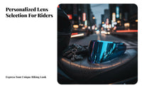 Crystal-Clear Motorcycle Helmet Visor Multiple Colors Available Helmet Visor Personalized Design Anti-Scratch for Daytime Riding, Sunny Conditions