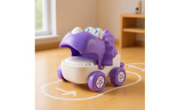 Pull-String Toy Car Open Mouth Dinosaur Toy Car Big Eyes