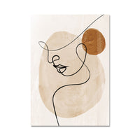 Unframed Canvas Abstract Canvas Print Geometric for Homeowners