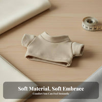 13cm Doll top Color Doll T-Shirt DIY Fun Miniature Short Sleeve Shirt
