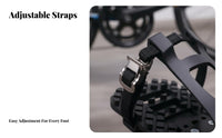 Indoor Cycling Bike Pedal Adapter Includes Installation Wrench Indoor Cycling Bike Pedal Cages Cycling Equipment Versatile
