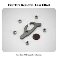 Universal Fit Tire Changer Bead Clamp Wide Application Tire Bead Clamp Time-Saving for Professional Mechanics, Auto Repair Shop, Home Garage