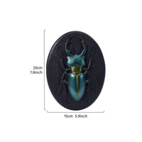 3D Wall Art Iridescent Wall Plaque Lustrous Embossed for Collectors, Entryway