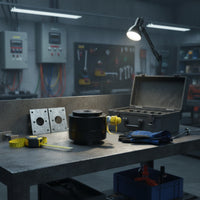 Hydraulic Hole Punching Tool Head Labor-Saving Hydraulic Punch Head Portable Metal Hole Punch for Fabricators