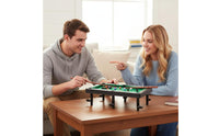 Interactive Play Mini Pool Table Space-Saving Design Desktop Billiards Table Portable and Lightweight Desktop Billiards Set Child-Safe Materials for College Students, Dorm Room, Party