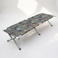 Folding Camp Cot Water Resistant Folding Camping Cot Heavy Duty Portable Sleeping Surface with Carry Bag for Journeyers, Office, Beach