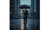Printable Customizable Umbrella Folding Promotional Umbrella Blank Travel for Daily Commute