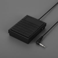 Polarity Switch Sustain Pedal Non-Slip Design MIDI Keyboard Pedal Long-Lasting Metal Construction Universal Keyboard Footswitch