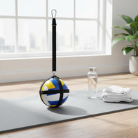 Portable Solo Volleyball Practice Aid Adjustable Length Volleyball Spike Practice Aid Long-Lasting Construction 360° Rotating Buckle for Beginners