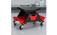 Rolling Repair Stool Brake Casters Service Stool Molded for Auto Repair
