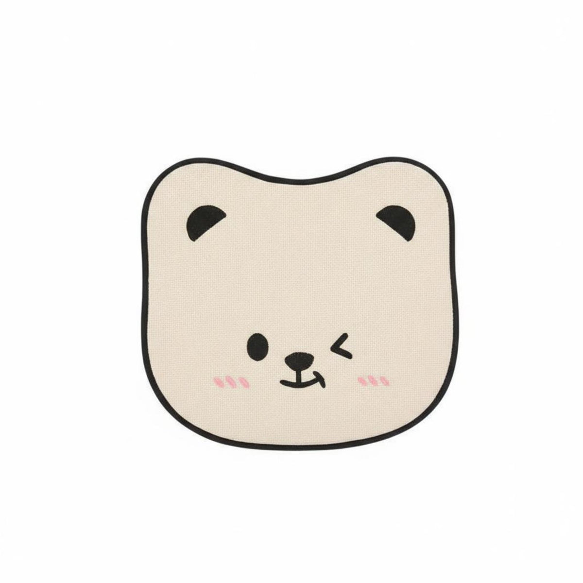 All-Season Cartoon Bear Car Seat Cushion Anti-Slip Cute Car Seat Cover Universal Fit for Children, Young Adults, SUVs, Road Trips