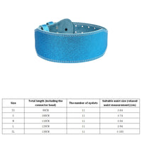 Adjustable Buckle Lifting Belt Heavy Duty Adjustable Buckle Belt Ergonomic Fit for Weightlifters