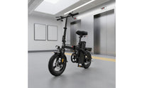 Folding Electric Cycle Lithium Battery Portable Electric Bike Commuter Electric Bicycle Ultra-Light Personal Transport Electric