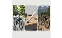 Threaded-to-Threadless Stem Adapter Metal Handlebar Stem Riser Bike Part Easy Installation for Cyclists, Folding Bicycles
