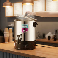 Electric Water Boiler Quick Heating Commercial Hot Water Dispenser Quick Boiling Large Capacity Insulated Kettle for Catering, Restaurant, Office
