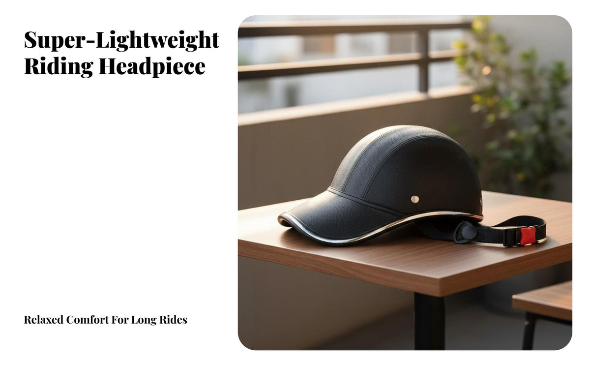 Baseball Cap Design Helmet Breathable Baseball Cap Helmet Lightweight for Cyclists, Motorcyclists, Commuting, Daily Commute, City Riding