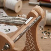 Bead Weaving Loom Metal Rod Bracelet Weaving Loom Easy to Use for Jewelry Makers