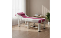 Beauty Treatment Bed Foldable Folding Massage Bed Upholstered Exam Couch Thick Padded Cushion Massage Couch Easy to Clean