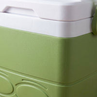 Cooler box 8.5L, passive insulated box for camping & picnics, keeps cool for 24 hours, robust cooler for car & day trips
